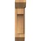 Ekena Millwork Westlake Slat Smooth Bracket w/ Offset Brace, Western Red Cedar, 5 1/2"W x 14"D x 22"H BKT0604X14X22WTL06SWR - alternate 4